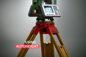autoheight Máy toàn đạc điện tử Leica