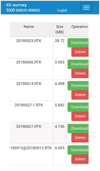 Back up data