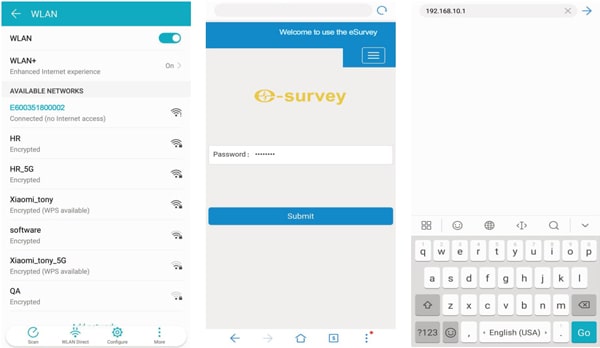 Bắt wifi E-Survey E600