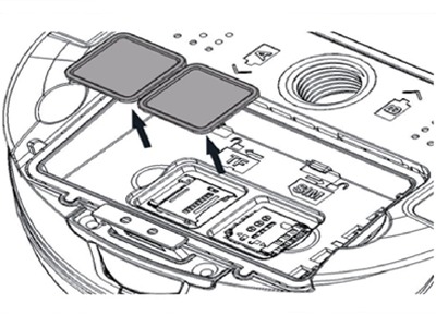 Khay SIM, Thẻ nhớ E-Survey E600