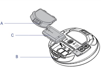 Cách lắp Pin E-Survey E600