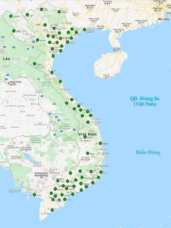 Hệ thống trạm cors Việt Nam 2020