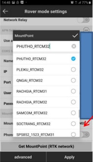 Hướng Dẫn Đo RTK - Dùng Phần Mềm Survx 4.0 20 Cài đặt Rover - Cors