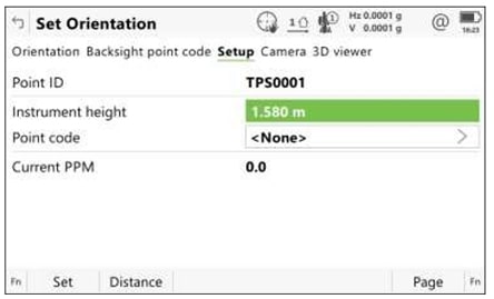 Hướng Dẫn Sử Dụng Nhanh Máy Toàn Đạc Điện Tử Leica FlexLine TS10 37 Cài đặt trạm máy