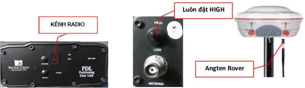 Kiểm tra kết nối thiết bị Radio ngoài