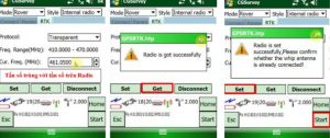 Hướng Dẫn Đo RTK Bằng Phần Mềm CGSURVEY 27 Thiết lập thông số Rover