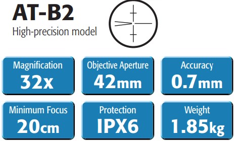 Thông số kỹ thuật máy thủy bình Topcon AT-B2