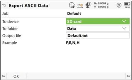 Hướng Dẫn Sử Dụng Nhanh Máy Toàn Đạc Điện Tử Leica FlexLine TS10 44 Xuất nhập dữ liệu