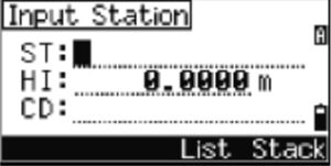 Thiết lập định hướng trạm máy toàn đạc