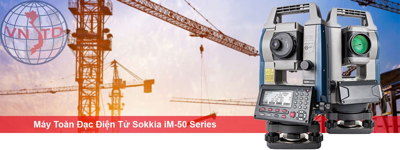 Máy toàn đạc điện tử Sokkia iM-50 Series