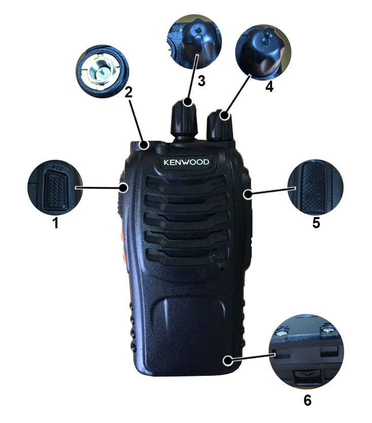 Cách dùng bộ đàm Kenwood TK 608