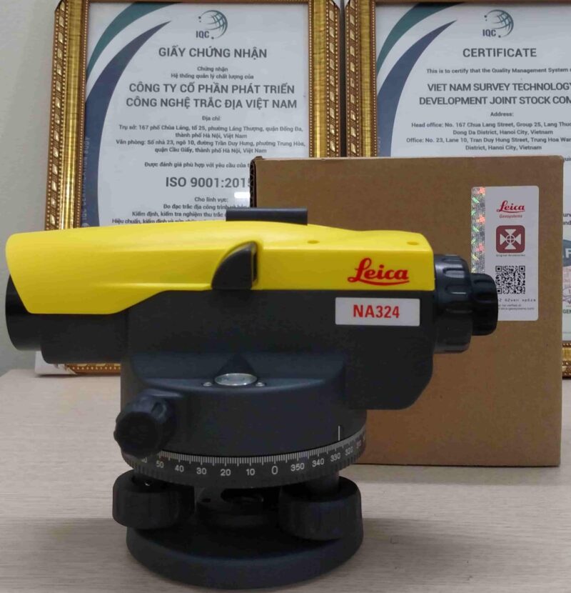 Thiết bị máy đo đạc trắc địa gồm những loại gì? 22 máy thủy binh leica 324