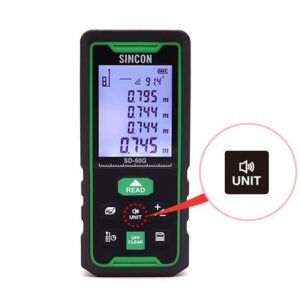 Máy đo khoảng cách Laser màu xanh lá cây Sincon Sincon SD-50G