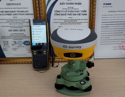 Máy GPS 2 Tần Số RTK ESurvey E600 Channels 800 113 máy GPS 2 tần số RTK E-Survey E600