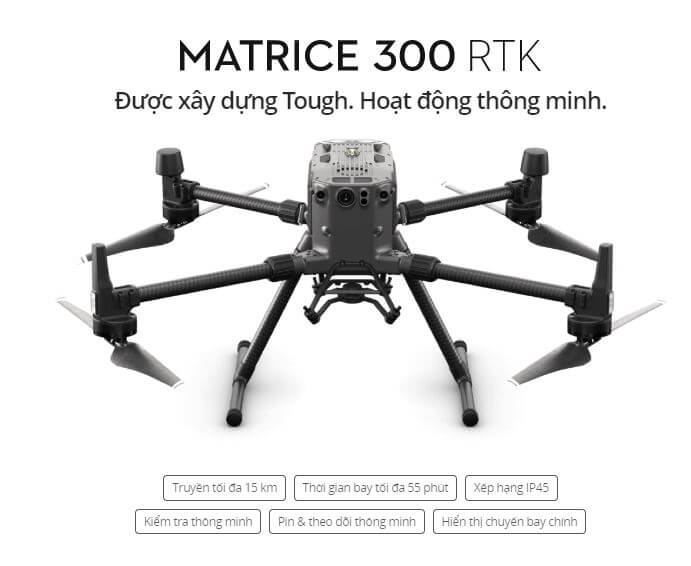 Máy Bay Khảo Sát DJI Matrice 300 RTK