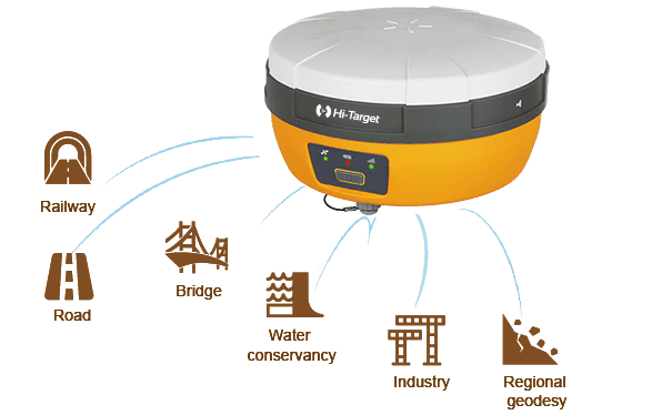 Máy GPS RTK Hi-target V30 Plus ứng dụng thông minh