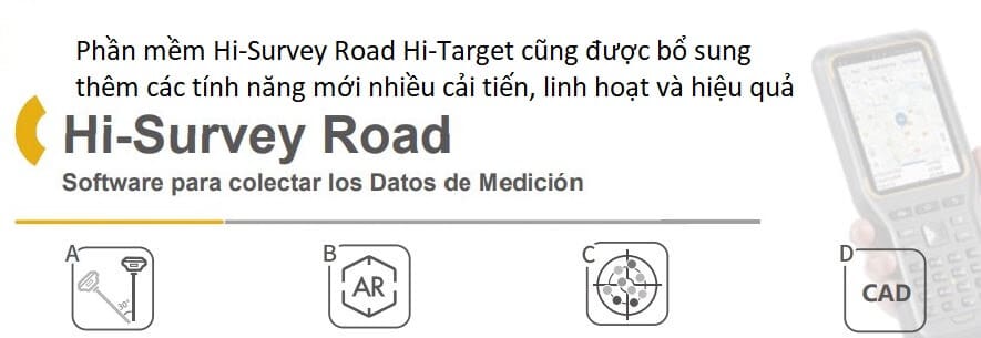 Phần mềm Hi-Survey Road Hi-Target GPS RTK Hi-target V200