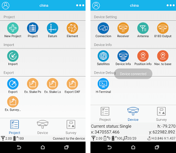 Survey Master cho máy đo RTK Comnav T300