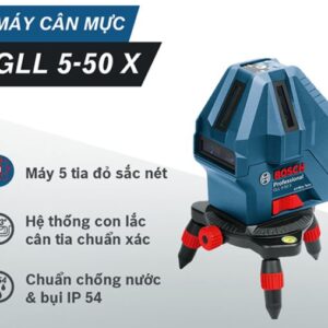 Máy cân mực laser Bosch GLL 5-50X 9 máy cân bằng laser Bosch GLL 5-50X