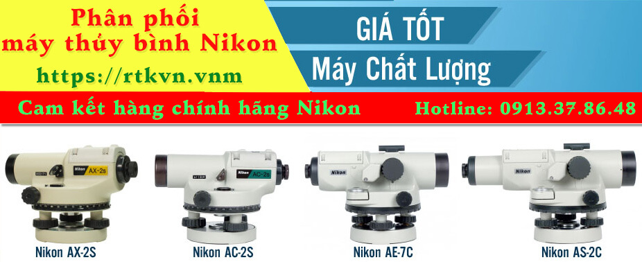 máy thủy bình Nikon AX-2S; AC-2S; AE-7C; AS-2C