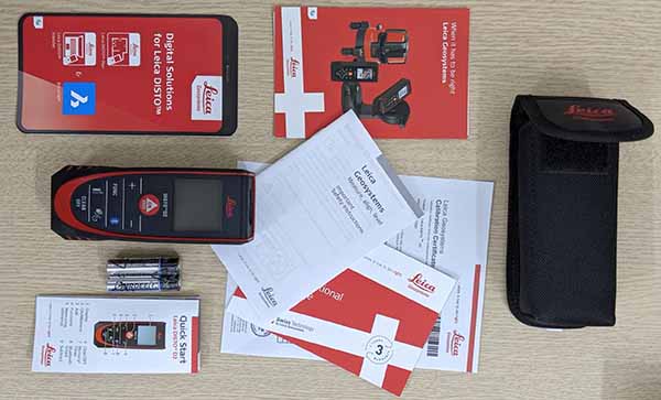 thước đo khoảng cách laser Leica Disto D2