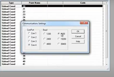 Phần mềm trút dữ liệu từ máy toàn đạc Nikon 19 Phần mềm trút dữ liệu từ máy toàn đạc Nikon