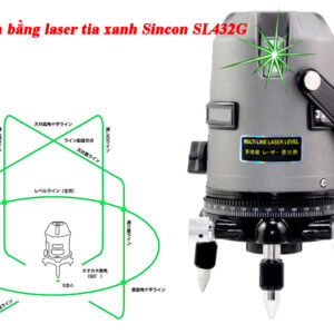 Máy cân bằng laser Sincon SL-432G tia xanh 12 Máy cân bằng laser tia xanh Sincon SL432G