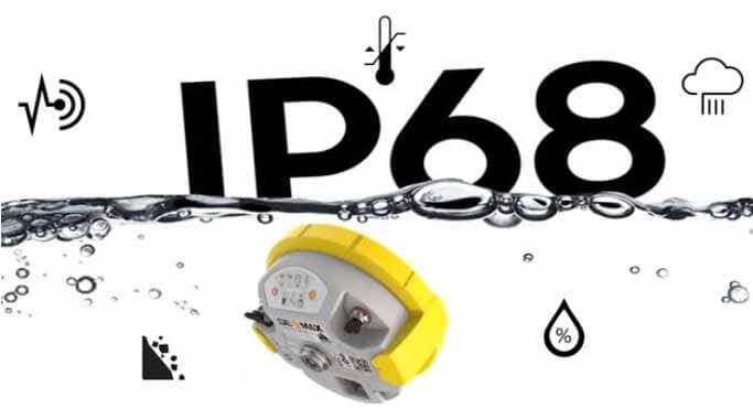 Máy GPS RTK GeoMax Zenith 16 86 Máy GPS RTK GeoMax Zenith 16 chống bụi và chống nước IP68