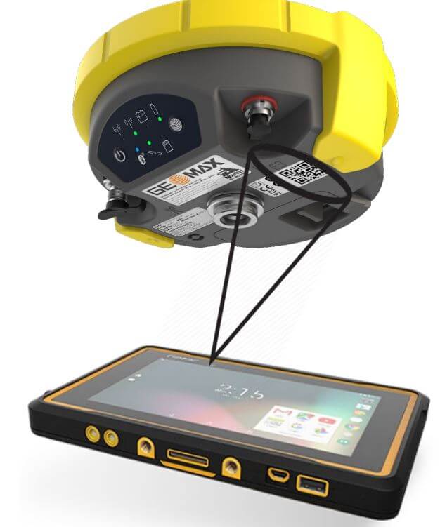 Máy GPS RTK GeoMax Zenith 40 chức năng QR-iConnect