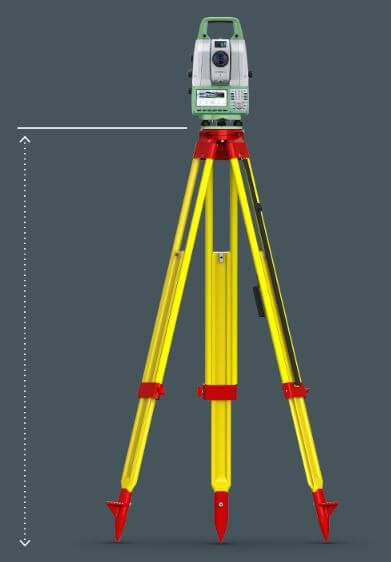 Máy toàn đạc điện tử Leica TS13 chiều cao tự động