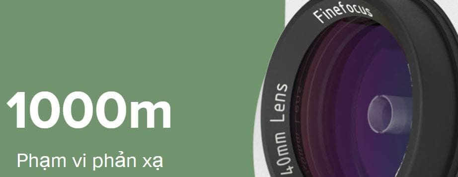 máy toàn đạc Leica TS07 R1000 3” có khả năng xác định khoảng cách 1000 m