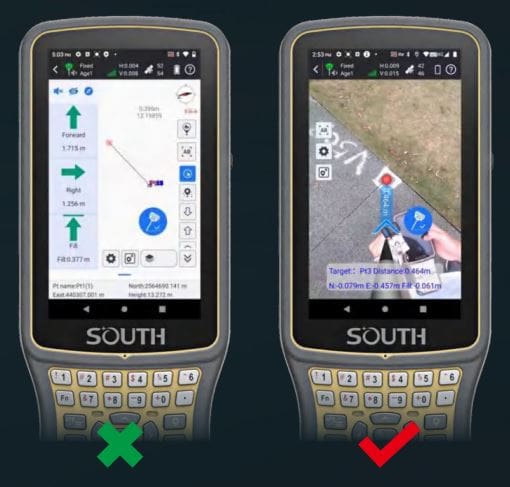 xac dinh diem tren so tay dien tu south v2