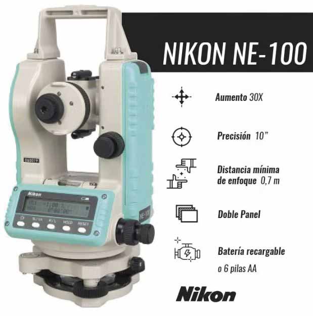 Máy kinh vĩ điện tử Nikon NE-100/101