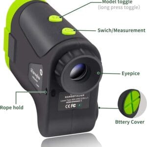 Máy đo Khoảng cách Golf Laser HR600 (600m) 18 Máy đo Khoảng cách Golf Laser HR600 (600m)