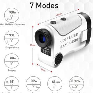 Máy đo Khoảng cách Golf Laser HR600 (600m) 15 Máy đo Khoảng cách Golf Laser HR600 (600m)