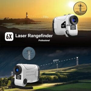 Máy đo Khoảng cách Golf Laser HR600 (600m) 14 Máy đo Khoảng cách Golf Laser HR600 (600m)