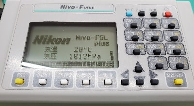 Máy toàn đạc điện tử Nikon Nivo-F Plus màn hình