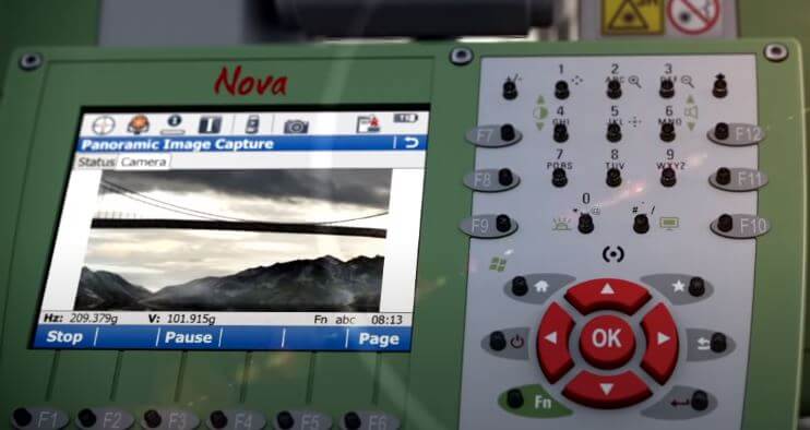 Máy toàn đạc Leica Nova MS50 phần mềm