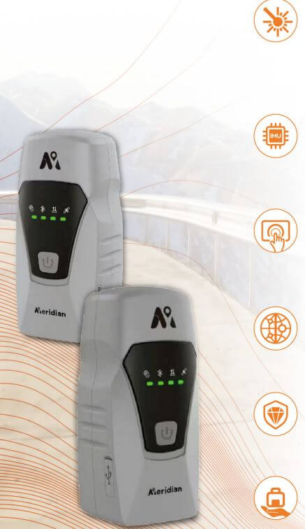 
Máy GPS RTK Meridian ML2 Laser là bộ thu GNSS RTK