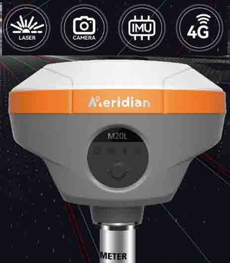 Meridian M20 Laser GNSS RTK Camera, IMU và 4G