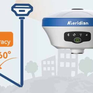Máy GPS RTK Meridian M8 35 Máy GPS RTK Meridian M8 IMU nghiêng nâng cao 60 độ