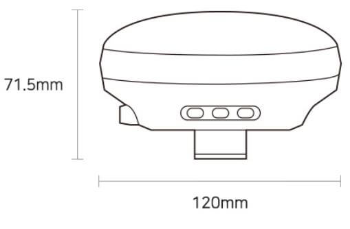 Máy GPS RTK RinoNav ASTRA PLUS 81 Máy GPS RTK ASTRA PLUS