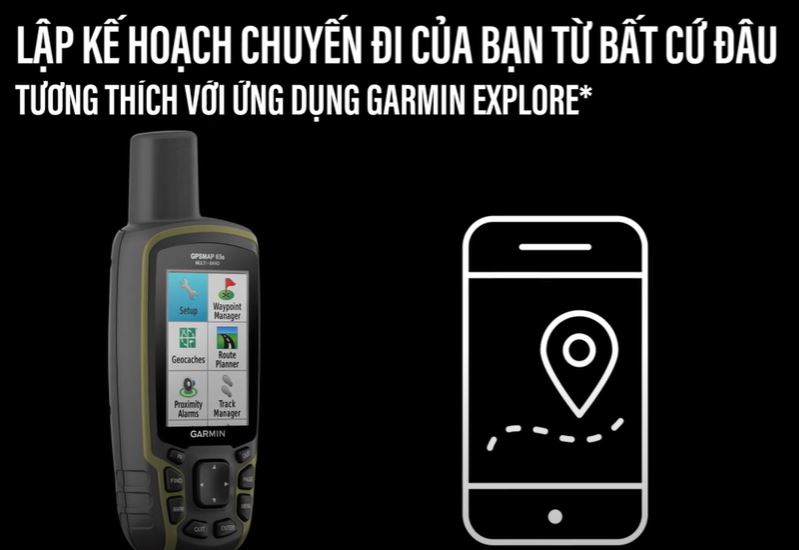 Máy định vị GPS cầm tay Garmin GPSMAP 65s