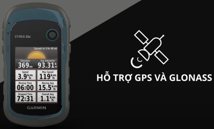 Máy Định Vị GPS Garmin ETrex 22x gps gnss