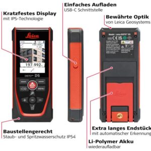 Máy đo khoảng cách Leica Disto D5 51 Máy đo khoảng cách Leica Disto D5