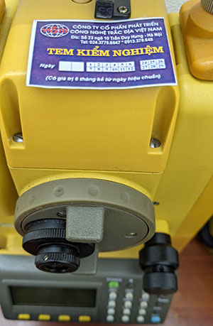 Giấy chứng nhận hiệu chuẩn máy toàn đạc điện tử