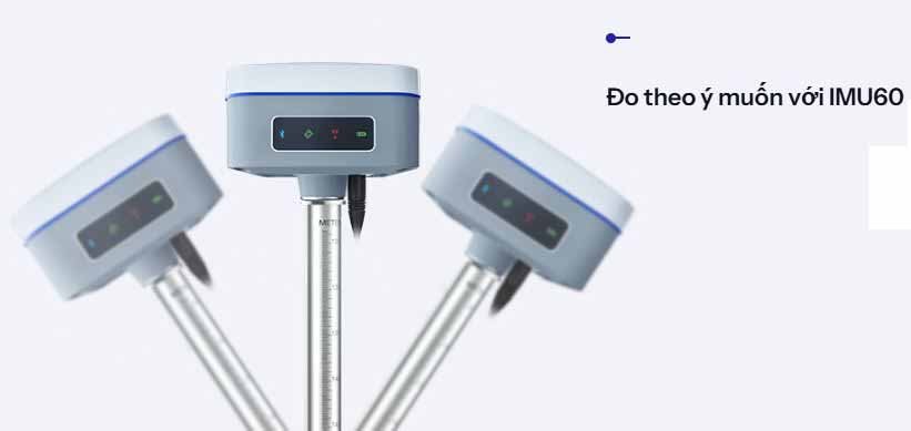 Máy GPS RTK Toknav T5 65 máy GPS RTK Toknav T5 2 tần số imu 60 độ