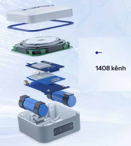 Máy GPS RTK Toknav T5 64 máy GPS RTK Toknav T5 2 tần số