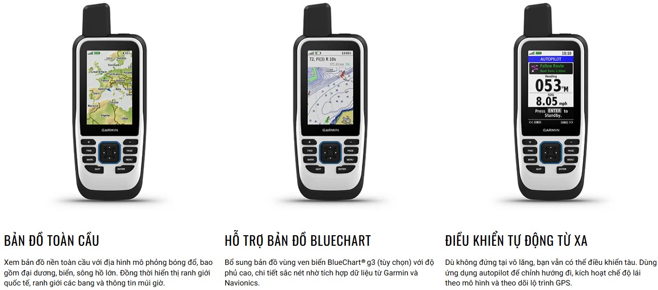 Máy định vị Garmin GPSMap 86s