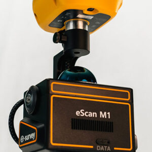 máy quét LiDAR cầm tay eSurvey eScan M1 với máy gps rtk ertk10 mini 2